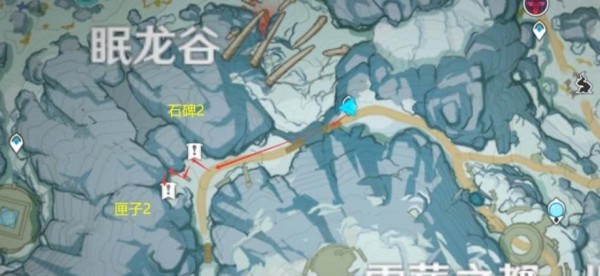 原神雪山八个石碑位置在哪