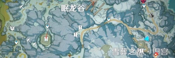 原神雪山八个石碑位置在哪