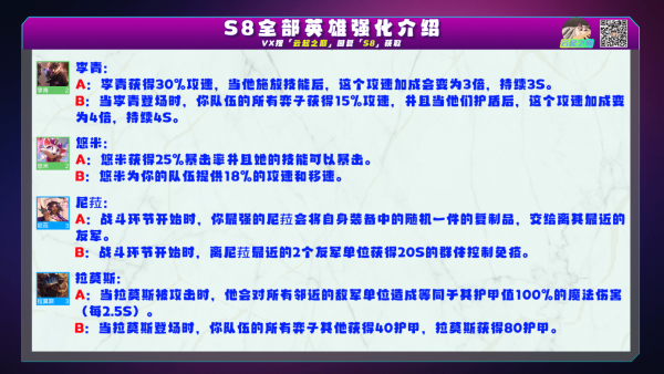 云顶之弈s8海克斯效果详情一览